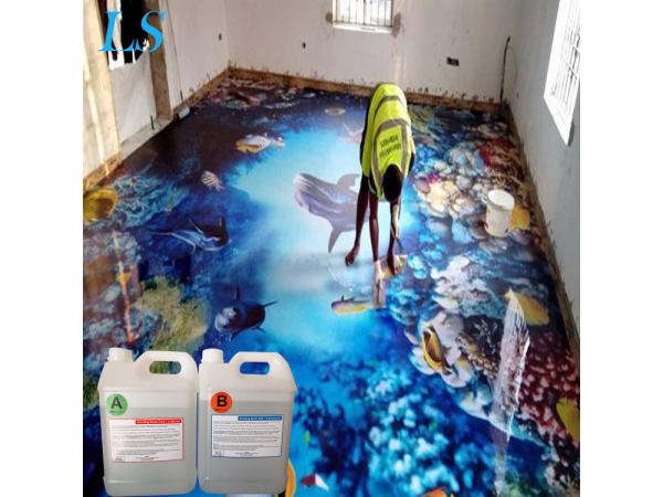 Feedback-Super clear epoxy resin for 3D floor coating