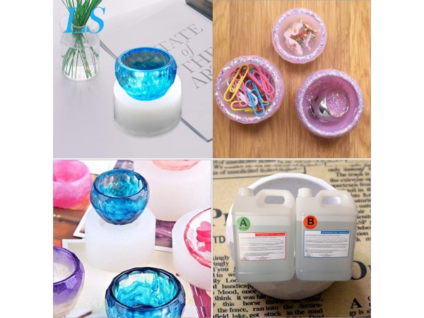 How to use silicone mould fo epoxy crafts