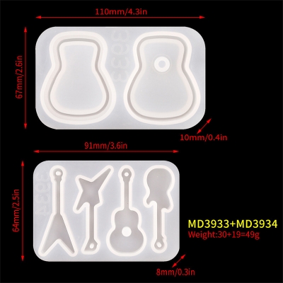 Silicone Resin Mold For Jewelry Making Comb 